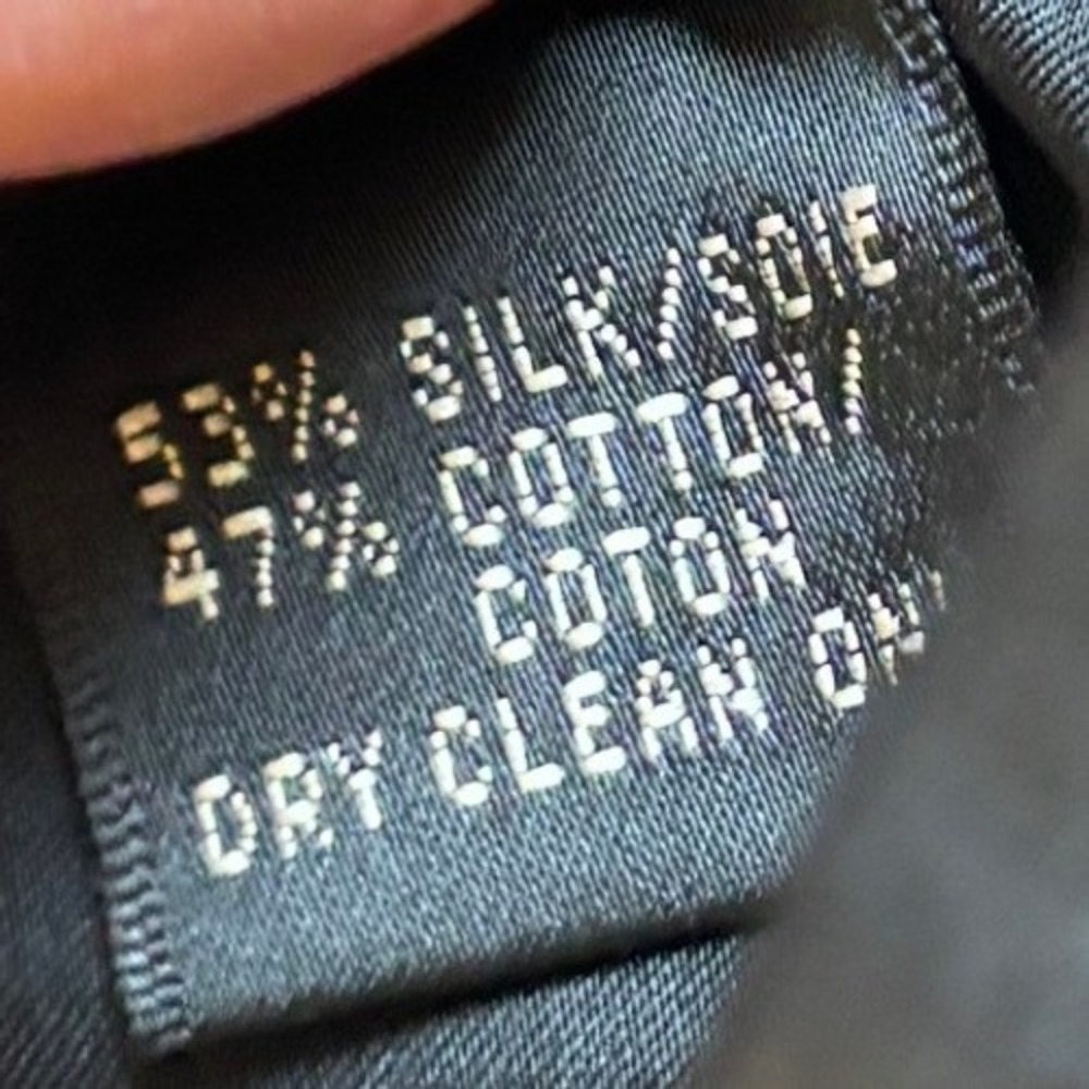 Ralph Lauren Dress Pants Black Womens 12 Silk Blend Straight Leg Cocktail Office - Picture 7 of 10